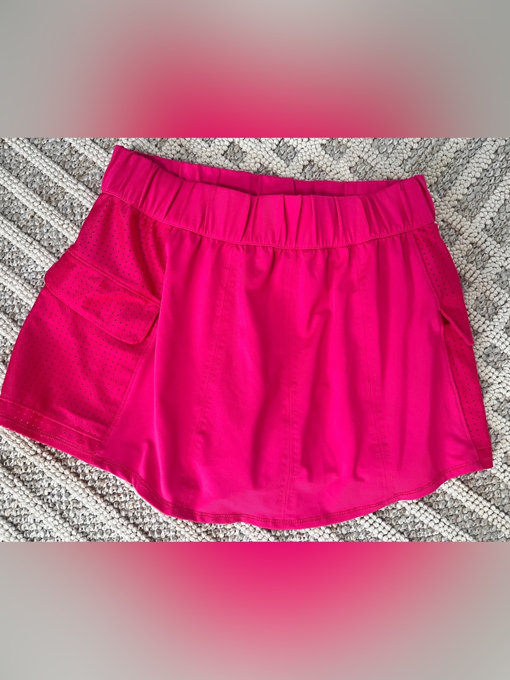 Lucky in Love pink pickleball/tennis/golf skirt size small